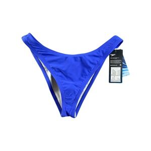 NWT Speedo Women's Dazzling Blue Bikini Bottoms Size S UPF 50+ Swimwear